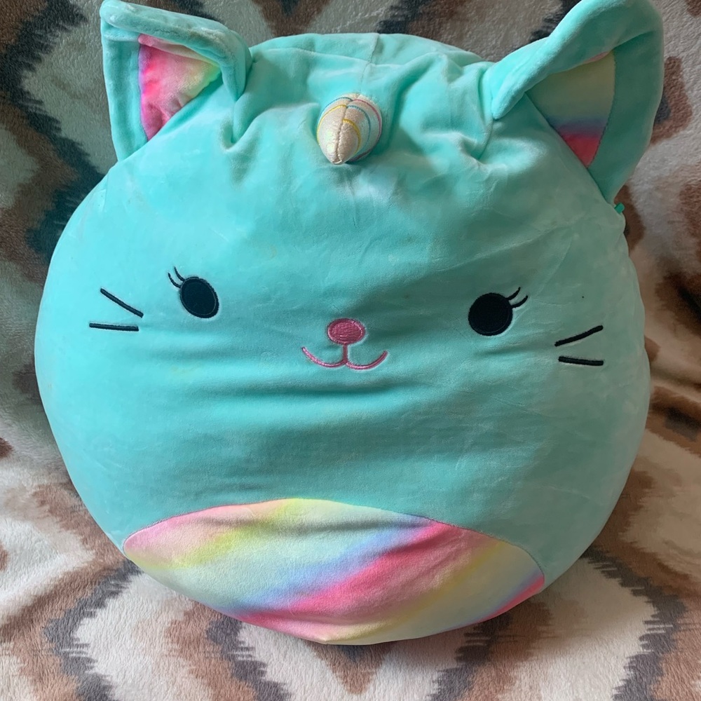 Squishmallows Kelly toy Nicole the Caticorn Large Stuffed Animal 20”Plush